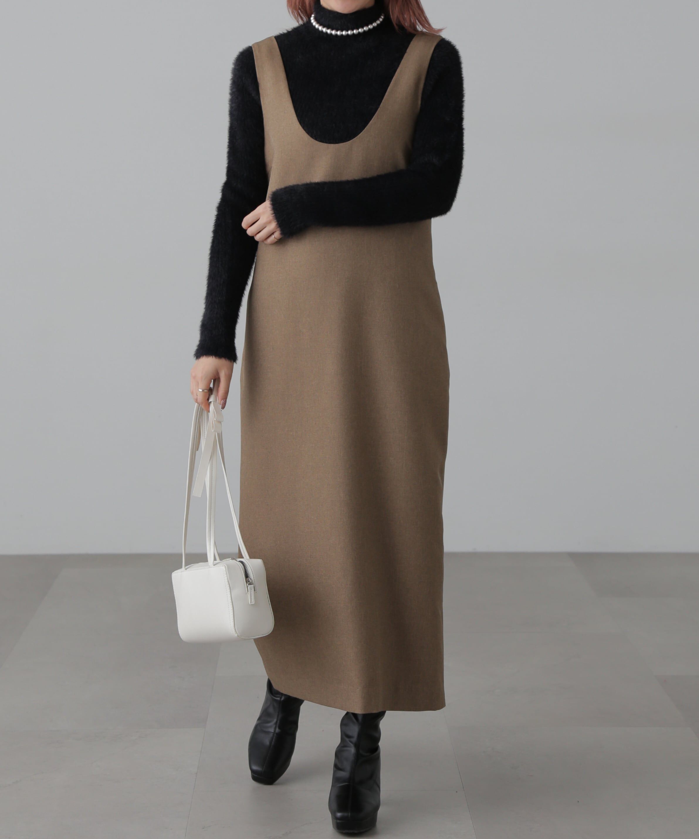  「深Uネックジャンスカ」|ワンピース|