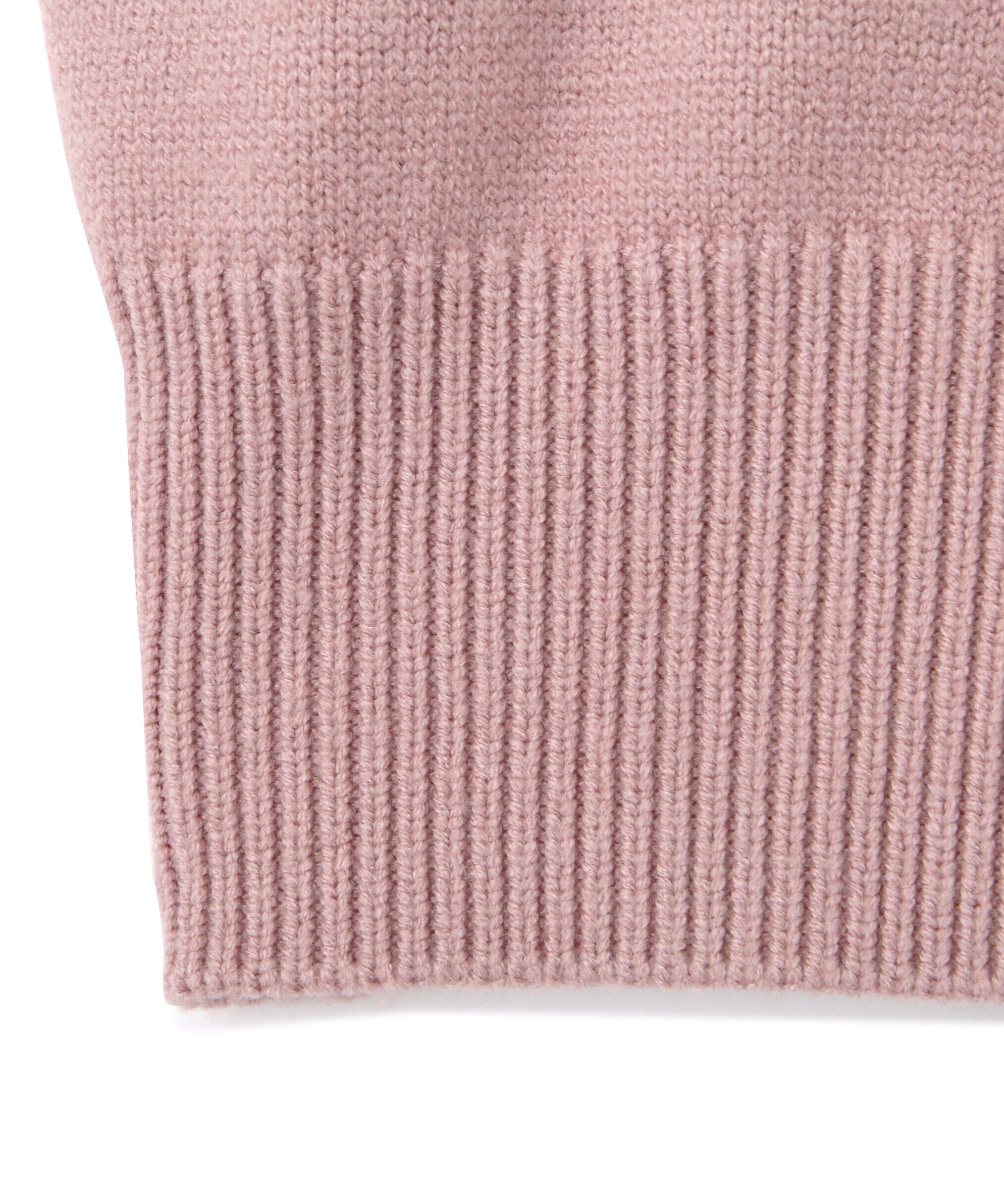  「クリスタルビジューロゴニット」|ニット・セーター|