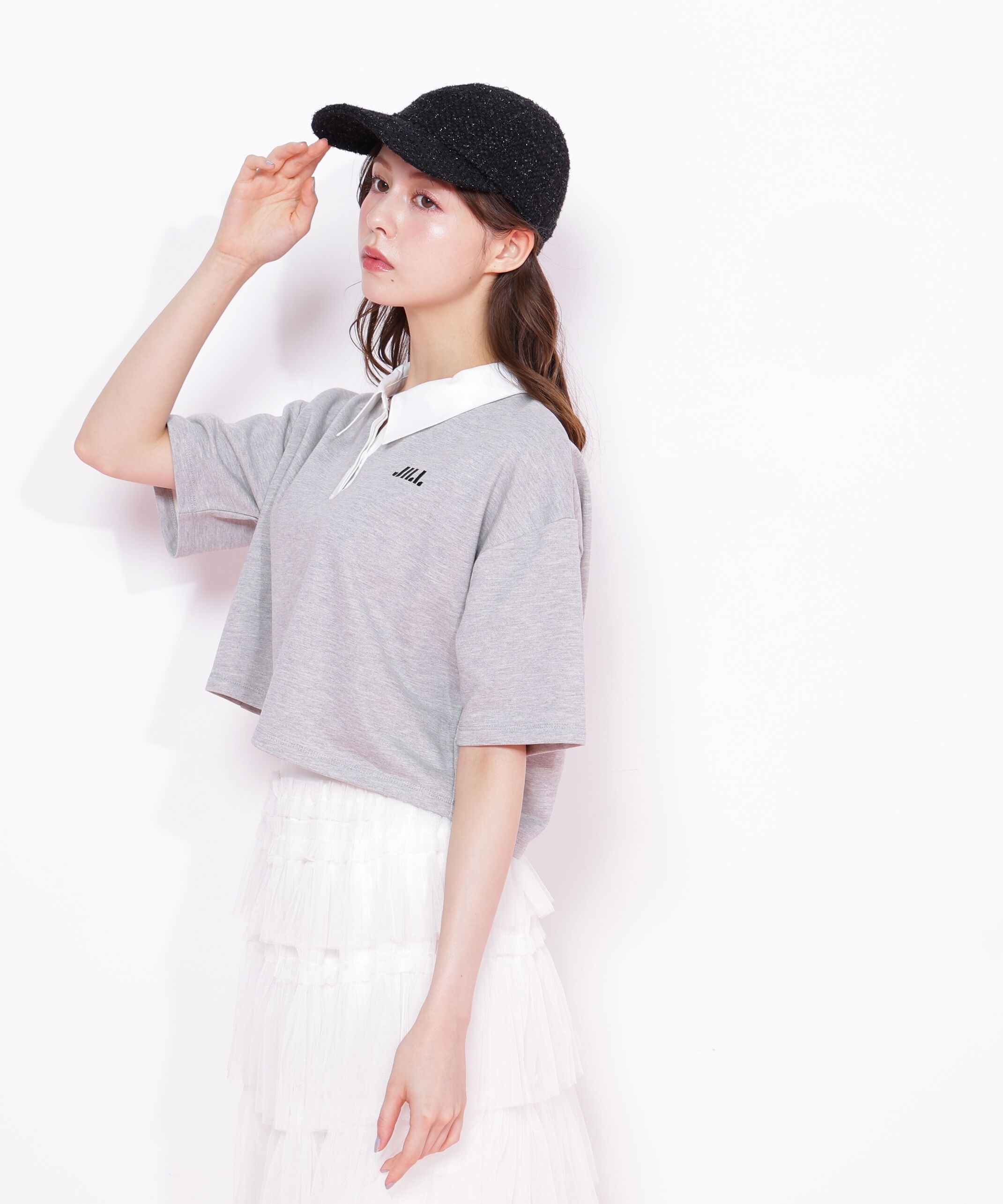  「クロップドラガーシャツ」|Tシャツ・カットソー|