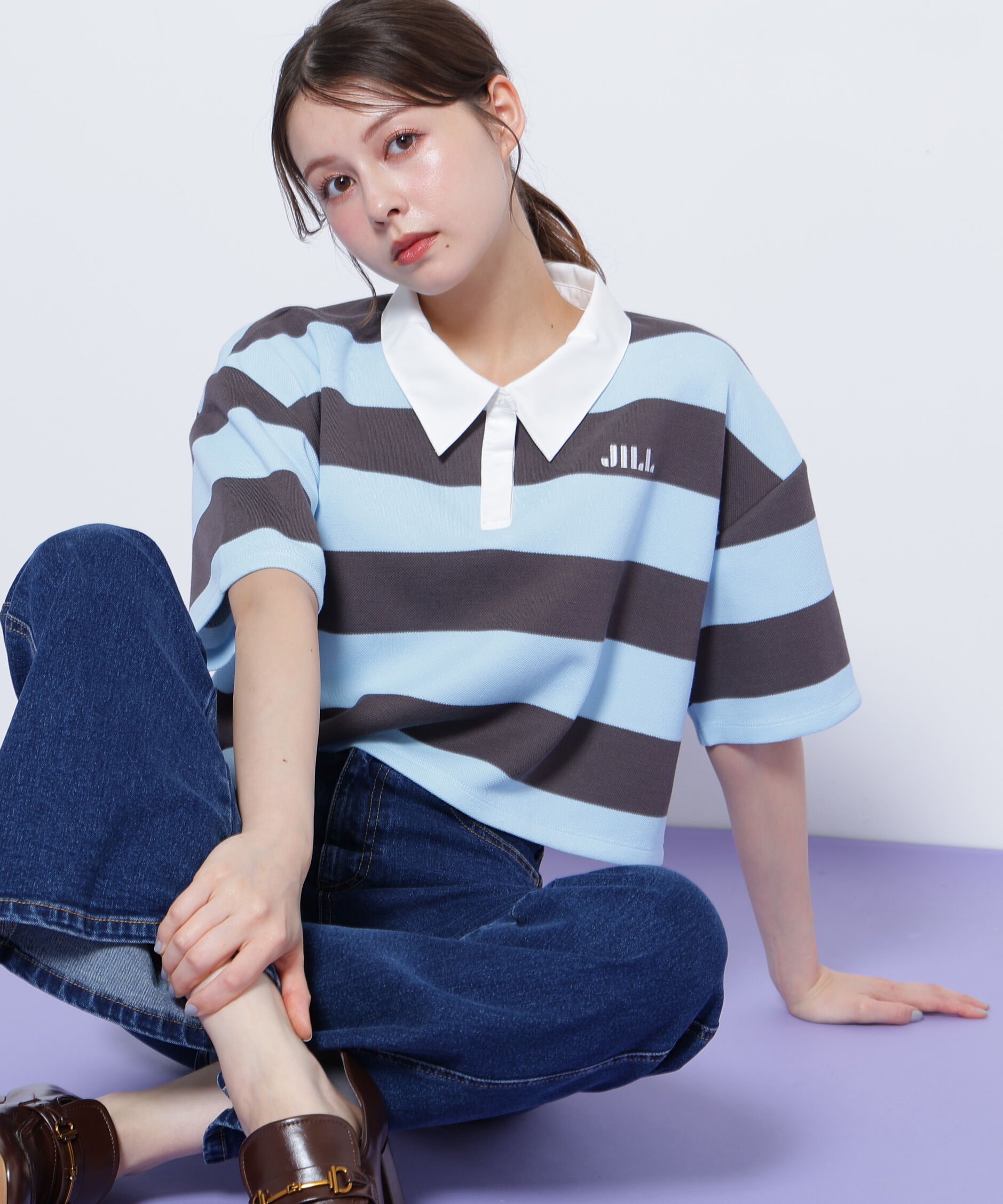  「クロップドラガーシャツ」|Tシャツ・カットソー|サックスボー 1