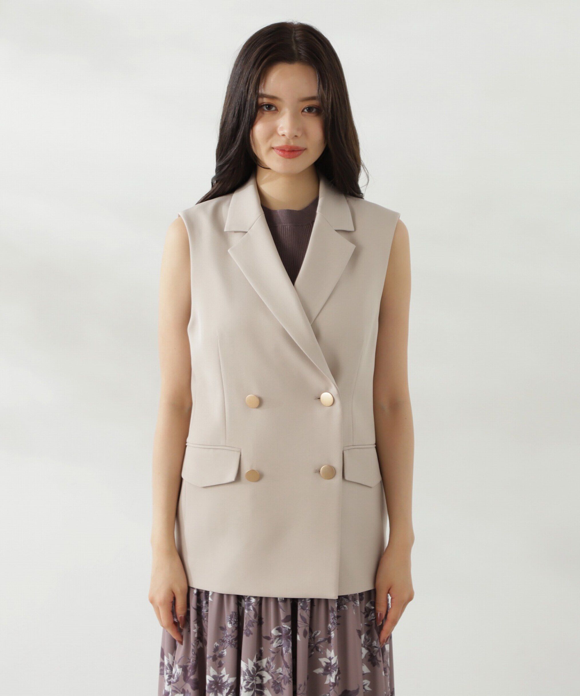 PROPORTION BODY DRESSING「ダブルボタンジレ」|その他|