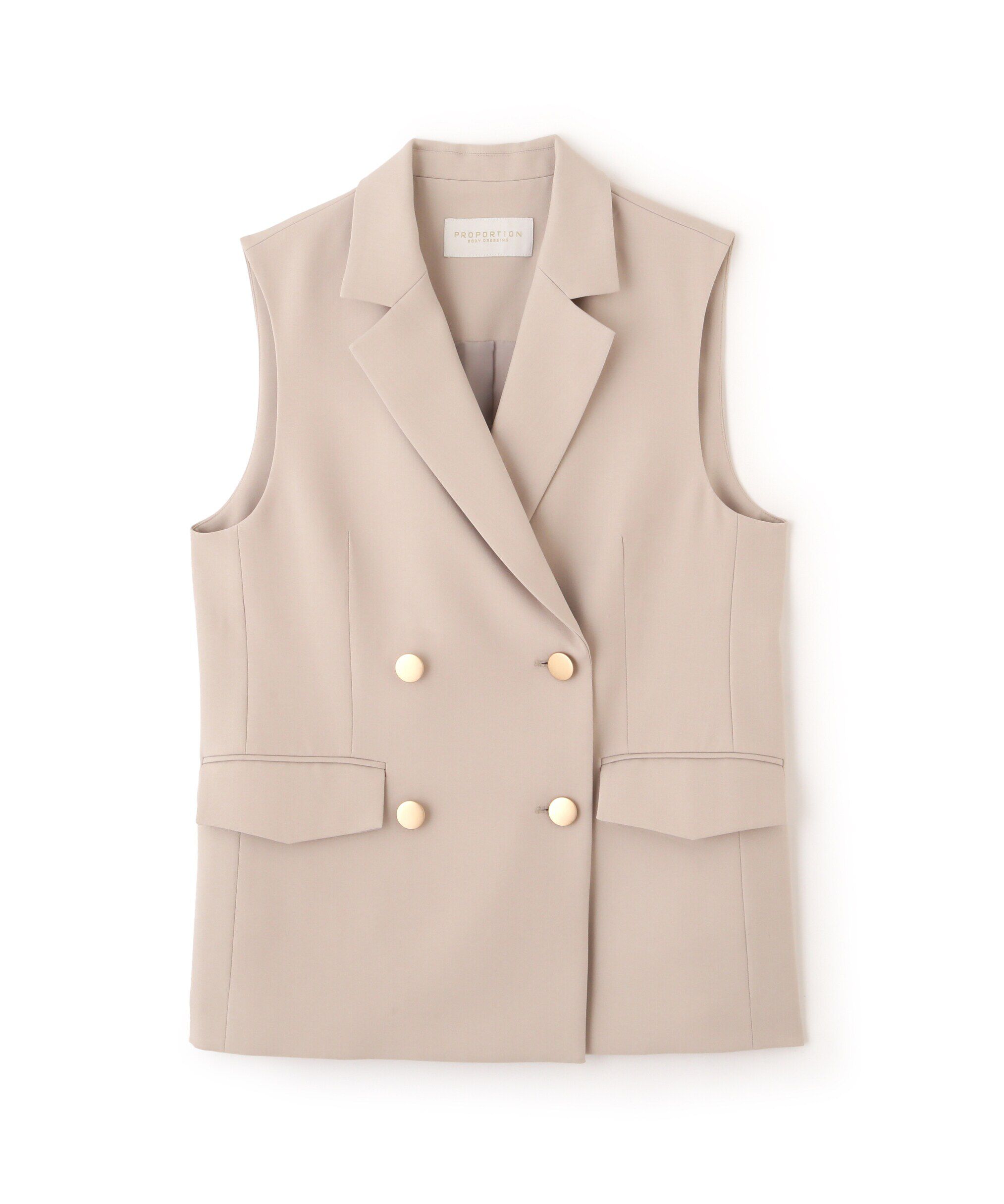 PROPORTION BODY DRESSING「ダブルボタンジレ」|その他|