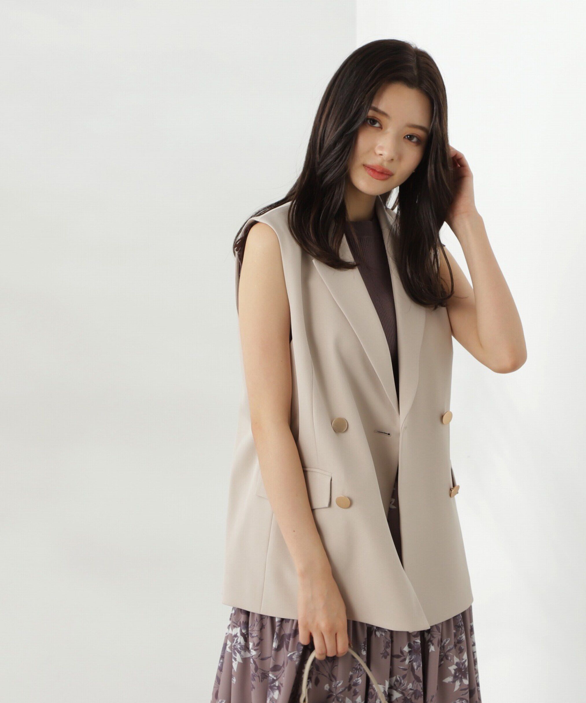 PROPORTION BODY DRESSING「ダブルボタンジレ」|その他|