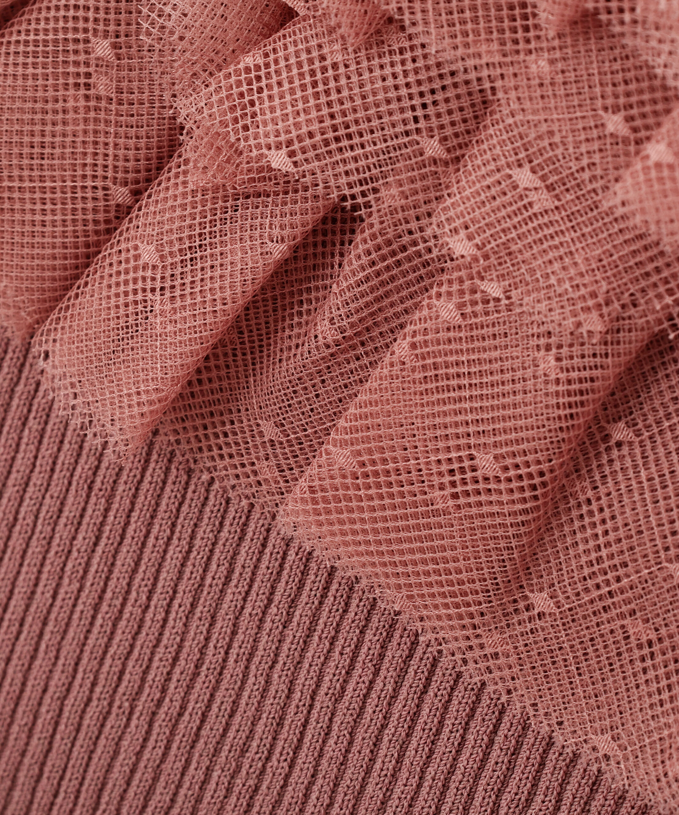 PROPORTION BODY DRESSING「チュール付きニットアンサンブル」|ニット・セーター|