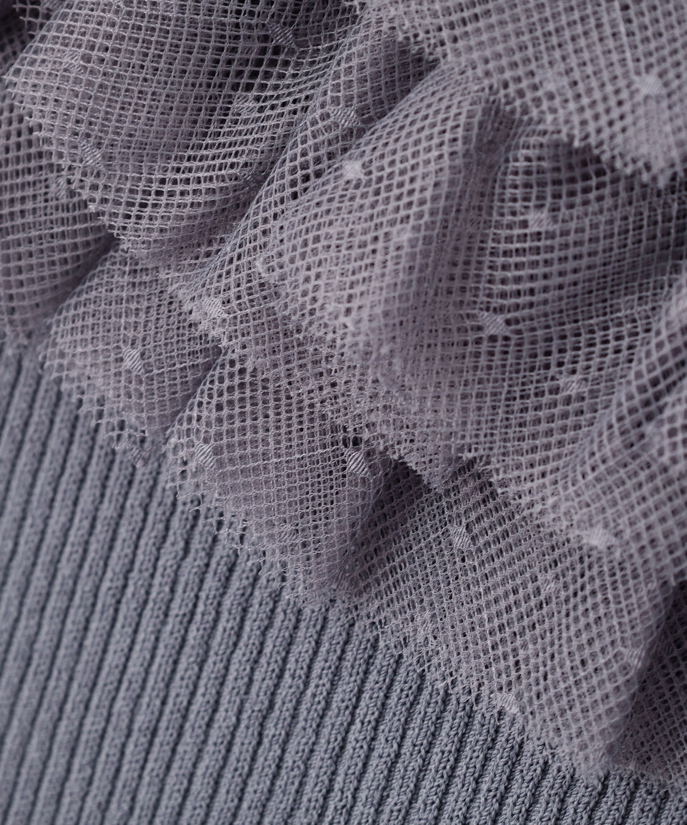 PROPORTION BODY DRESSING「チュール付きニットアンサンブル」|ニット・セーター|