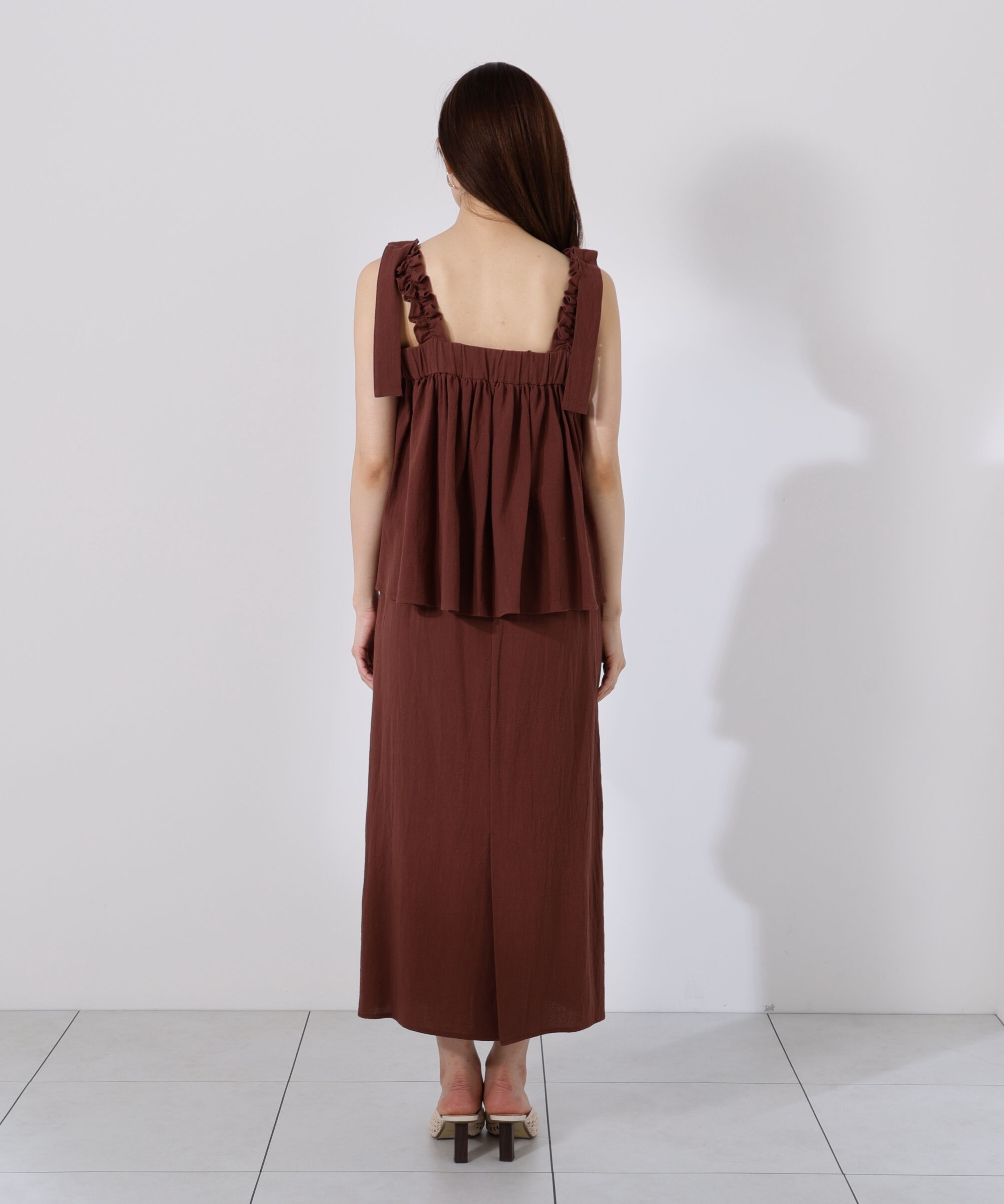 PROPORTION BODY DRESSING「《EDIT COLOGNE》リボンキャミセットアップ」|ワンピース|