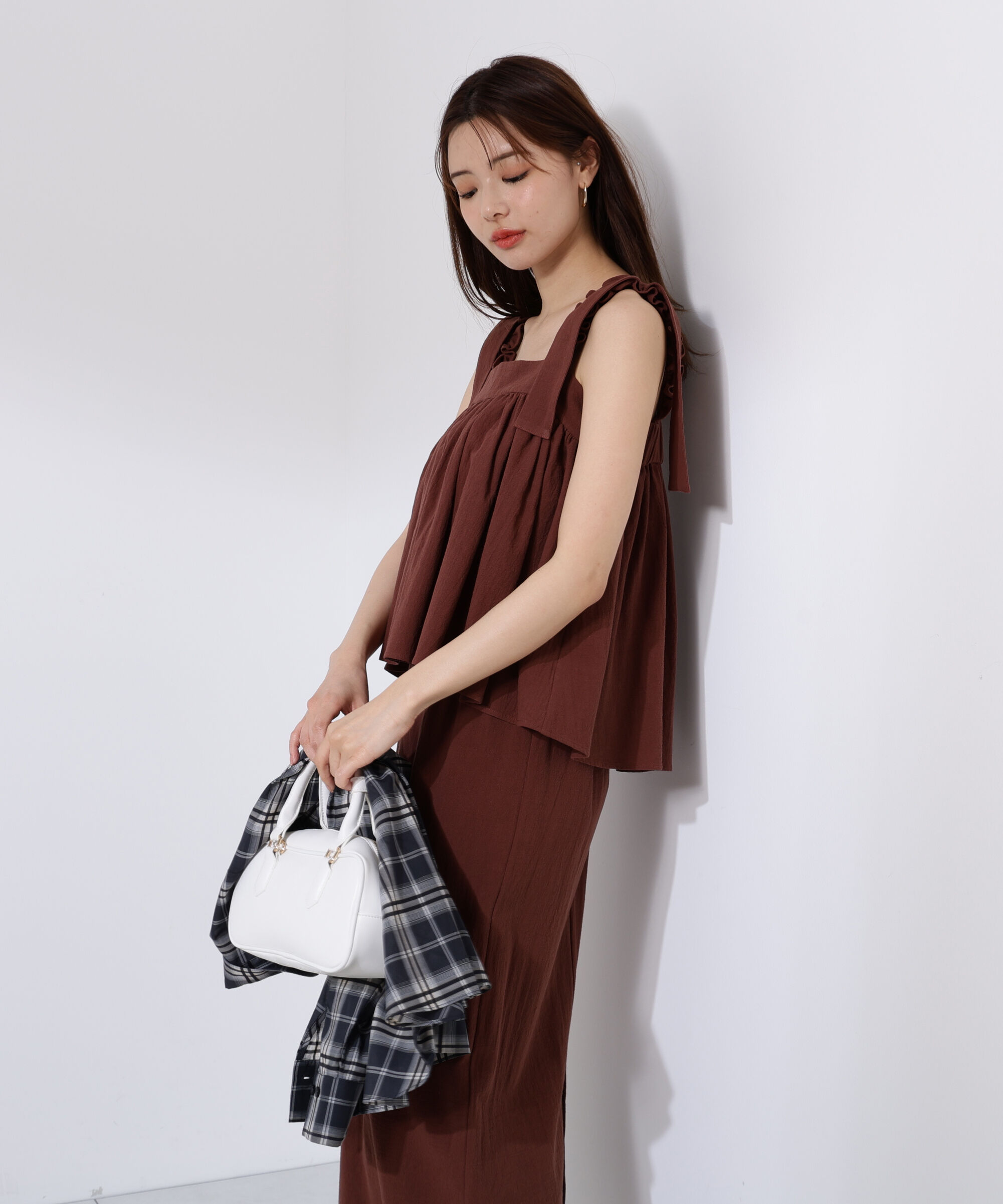 PROPORTION BODY DRESSING「《EDIT COLOGNE》リボンキャミセットアップ」|ワンピース|