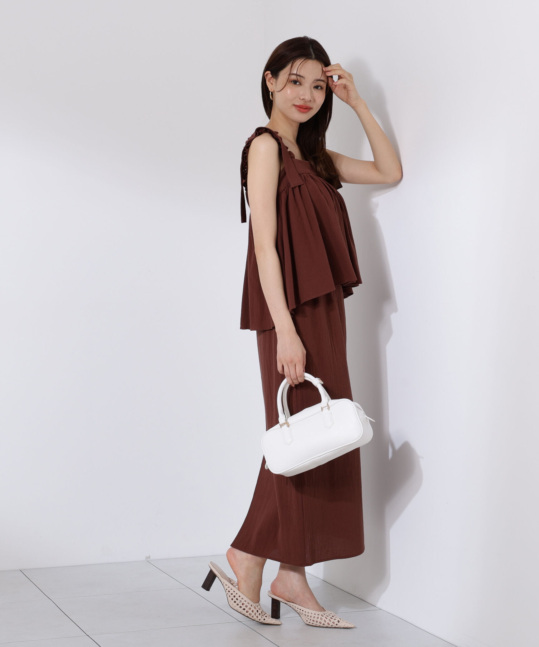 PROPORTION BODY DRESSING「《EDIT COLOGNE》リボンキャミセットアップ」|ワンピース|