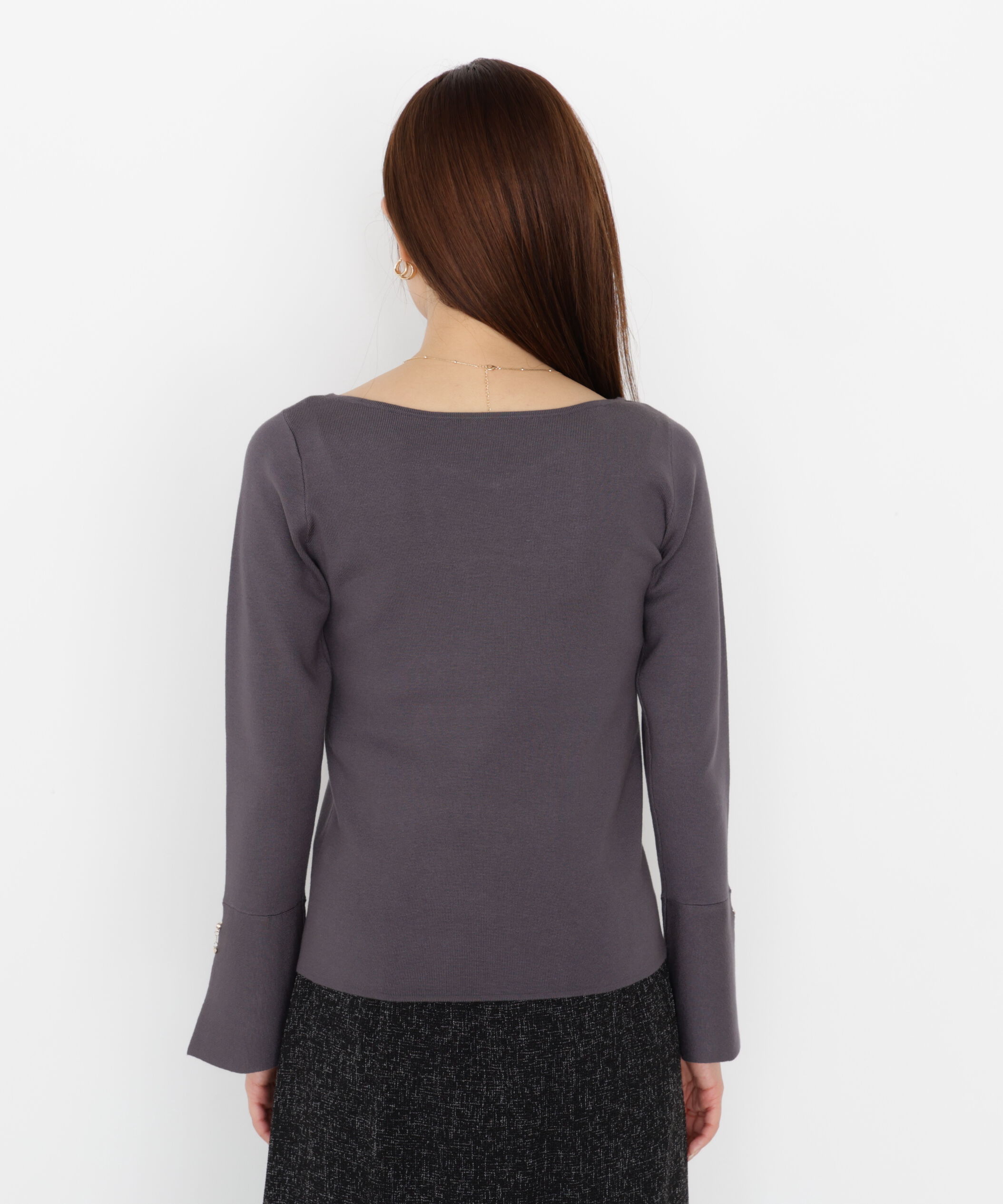 PROPORTION BODY DRESSING「チャームスリーブニット 25AW」|ニット・セーター|