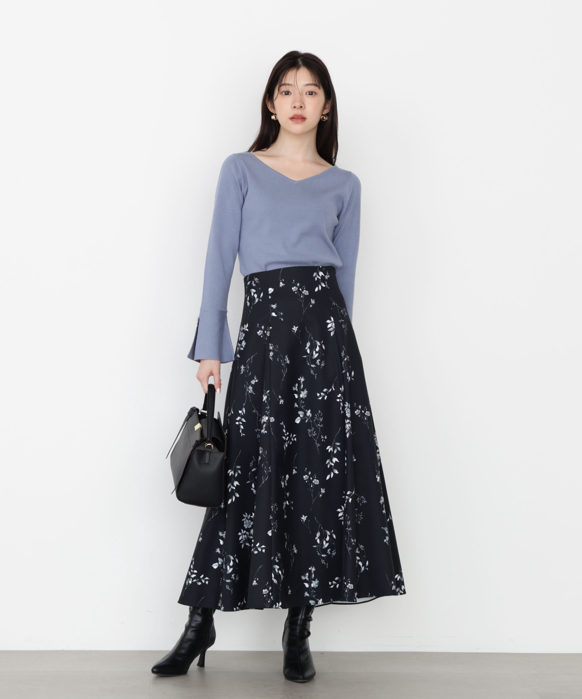 PROPORTION BODY DRESSING「チャームスリーブニット 25AW」|ニット・セーター|