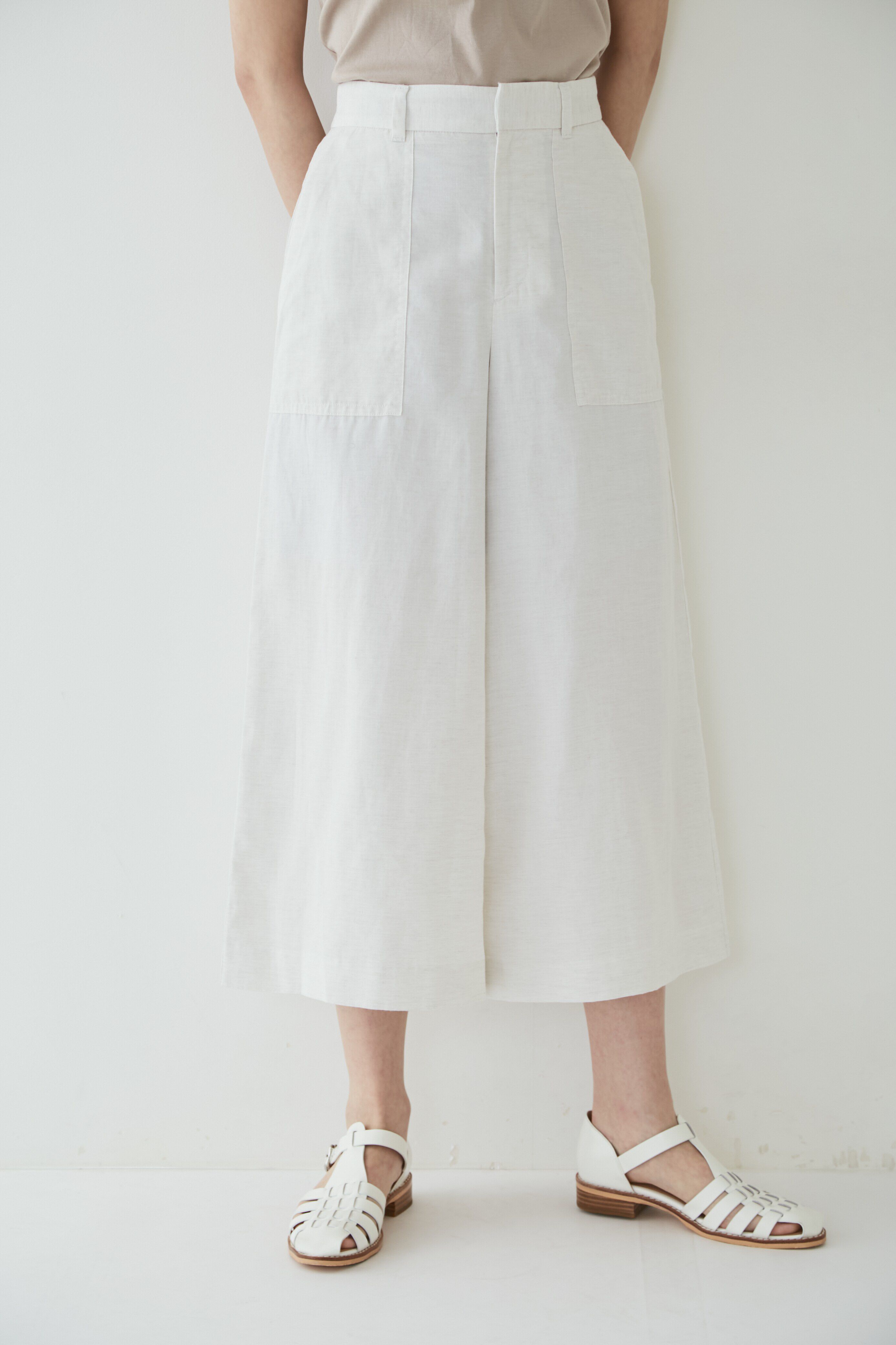  「ベイカー風セミワイドパンツ」|その他|