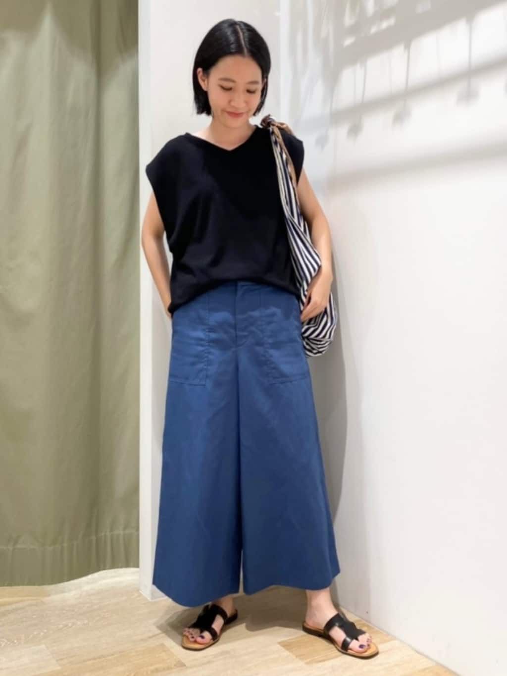  「ベイカー風セミワイドパンツ」|その他|