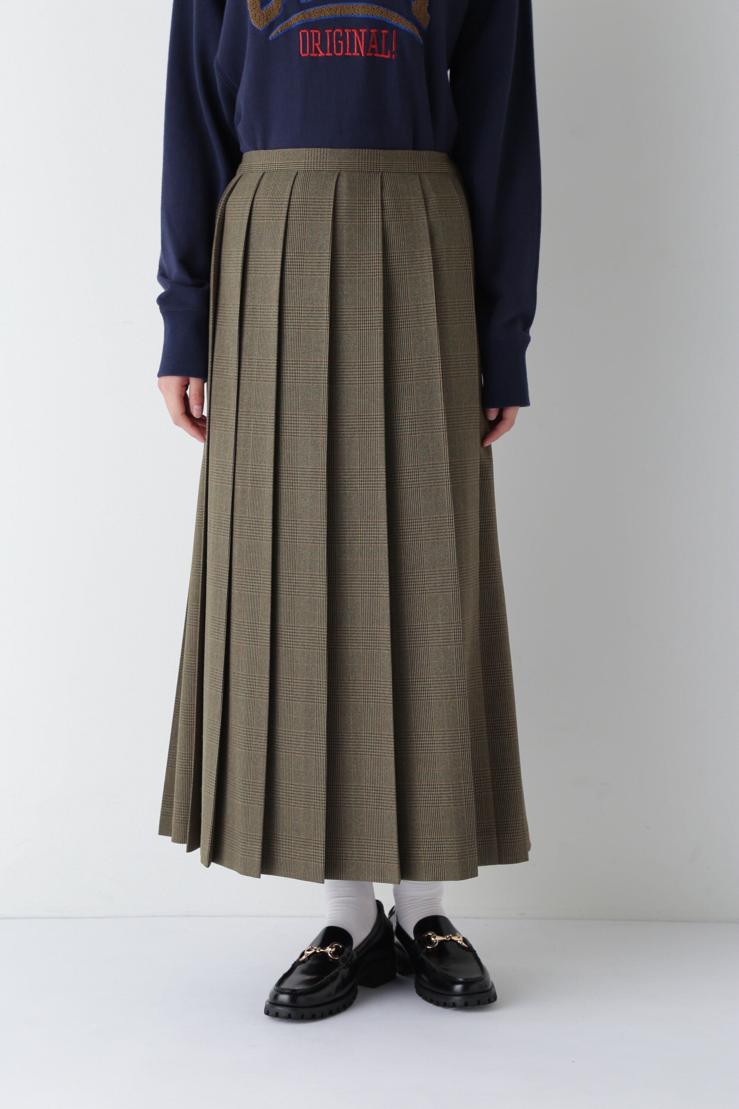  「◆ウーリッシュグレンチェックスカート」|スカート|