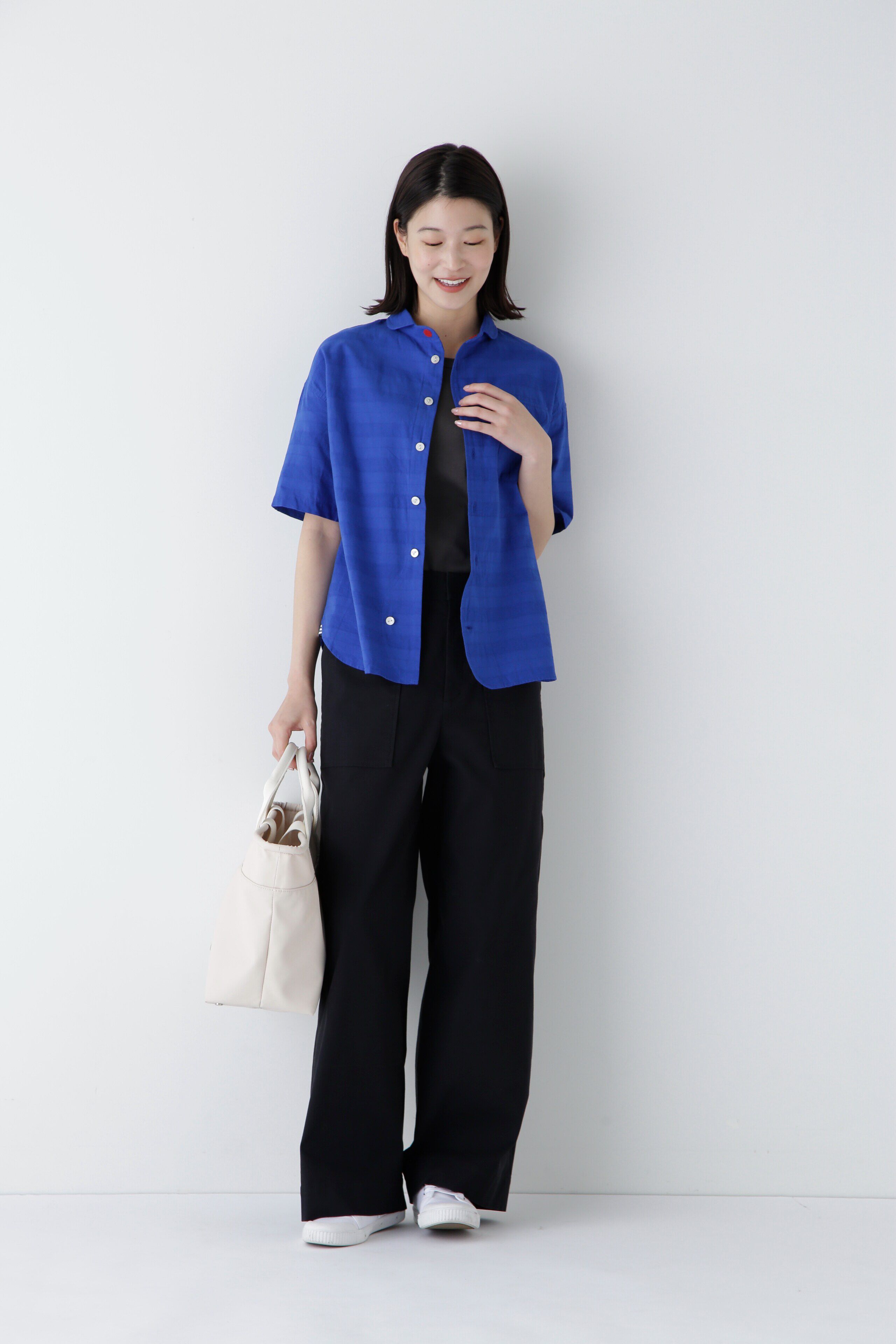  「◆コードストレッチベイカーセミワイドパンツ」|その他|