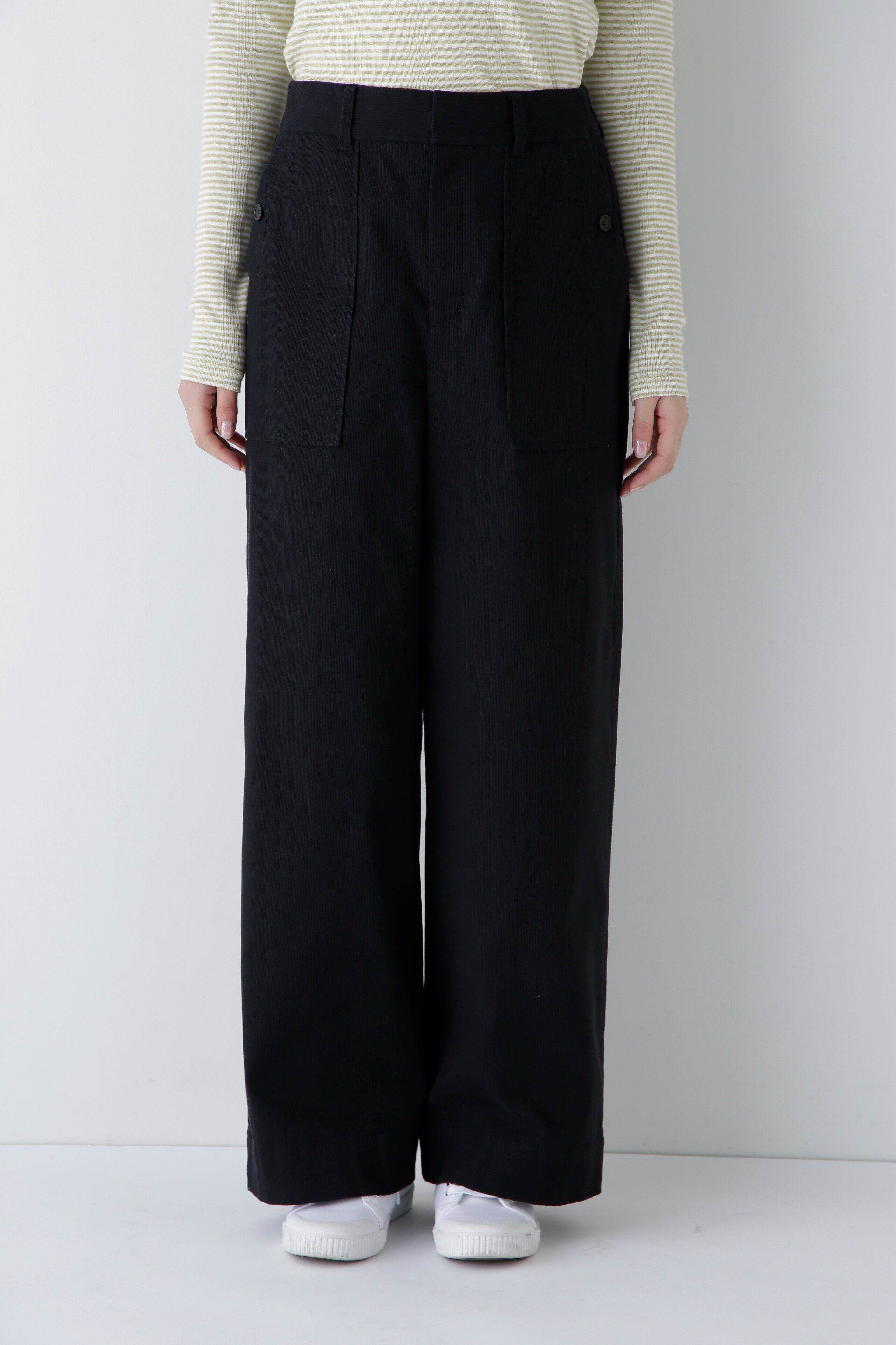  「◆コードストレッチベイカーセミワイドパンツ」|その他|