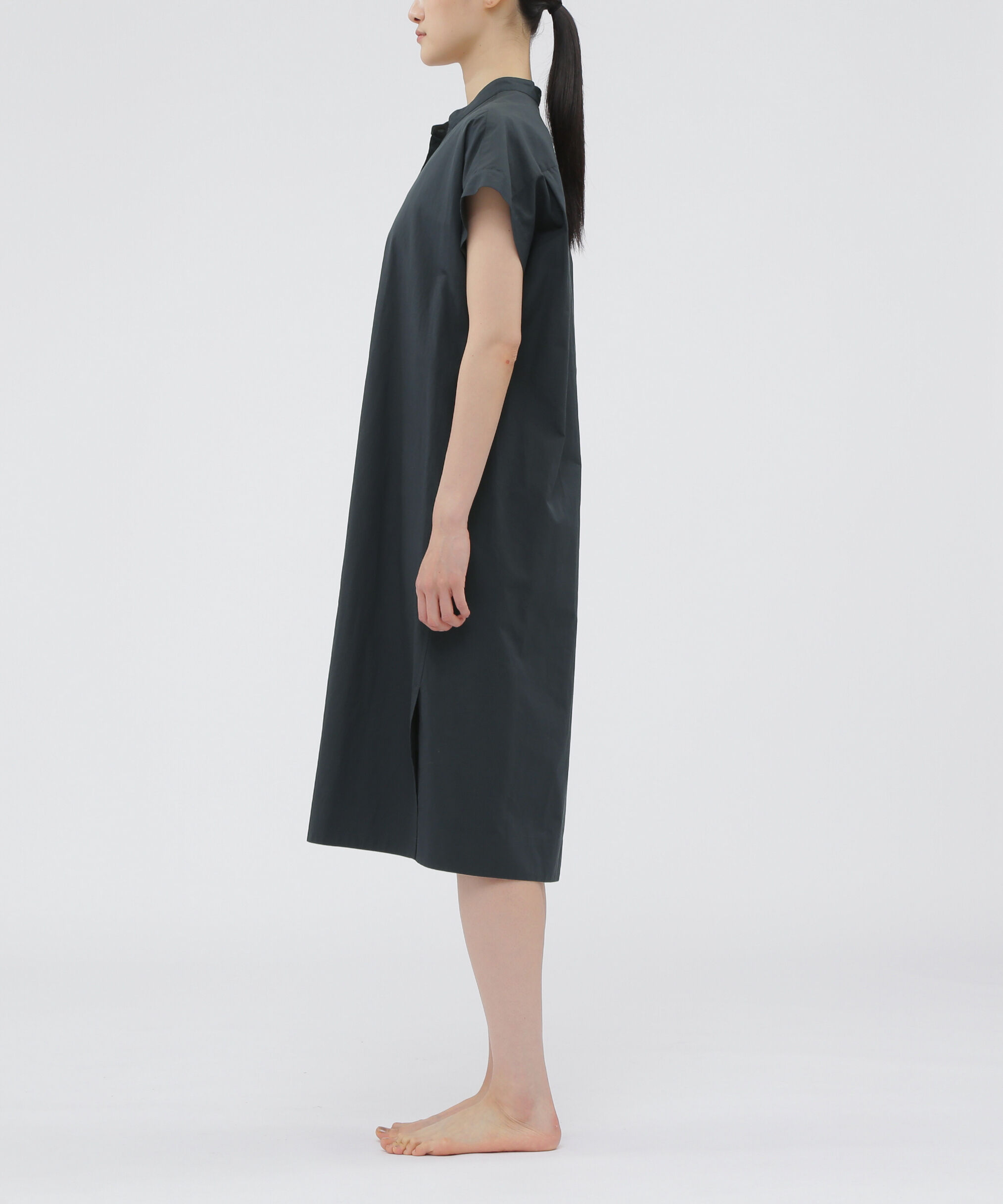 MARGARET HOWELL HOUSEHOLDGOODS「COTTON LINEN POPLIN DRESS」|ワンピース|