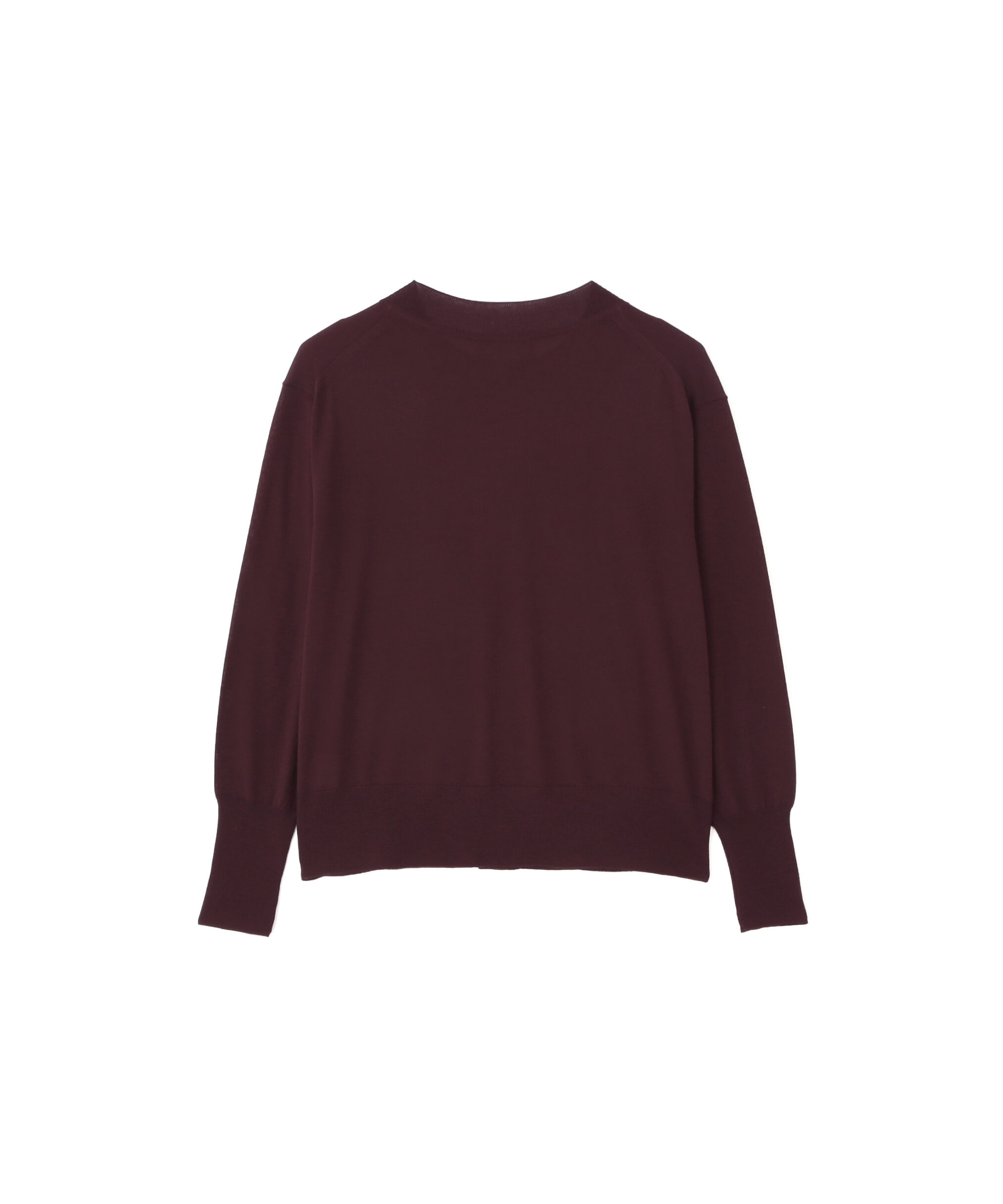  「WASHABLE WOOL KNITWEAR」|カーディガン|