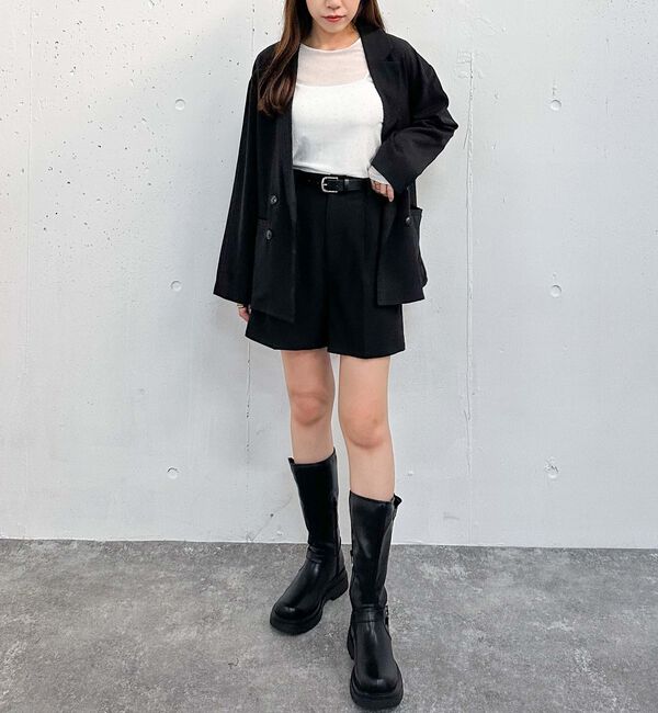 archives「ベルト付タックショートパンツ」|その他|