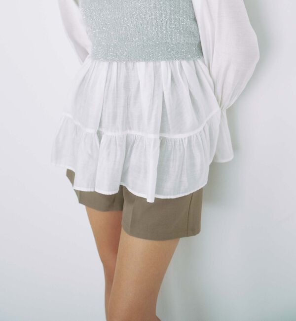 archives「ベルト付タックショートパンツ」|その他|