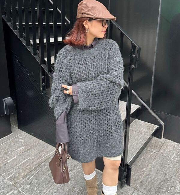 archives「＜Ｌｔｄ．＞ＯＶＥＲ　ＭＥＳＨ　ＫＮＩＴ」|ニット・セーター|