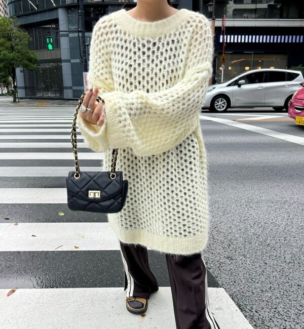 archives「＜Ｌｔｄ．＞ＯＶＥＲ　ＭＥＳＨ　ＫＮＩＴ」|ニット・セーター|