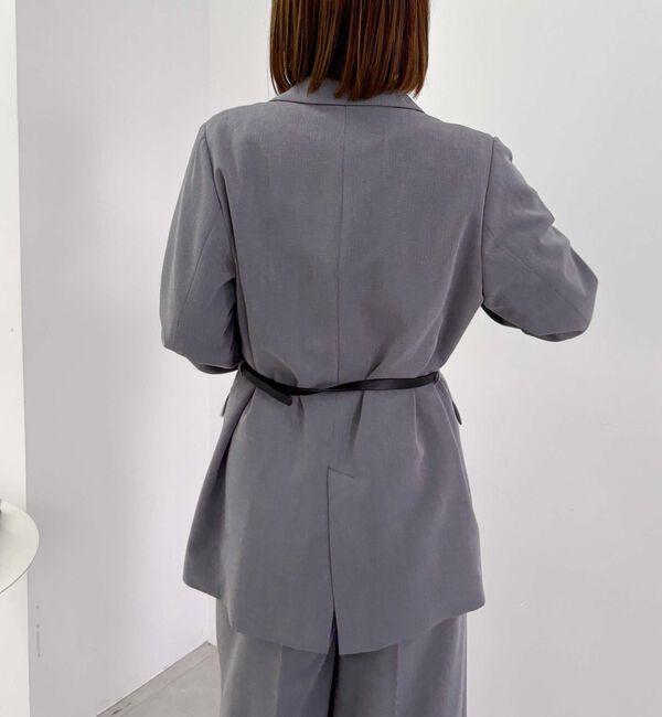 archives「【ＳＥＴＵＰ対応】ウエストベルトテーラードジャケット」|テーラードジャケット|