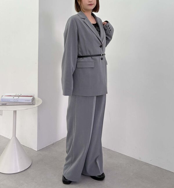 archives「【ＳＥＴＵＰ対応】ウエストベルトテーラードジャケット」|テーラードジャケット|