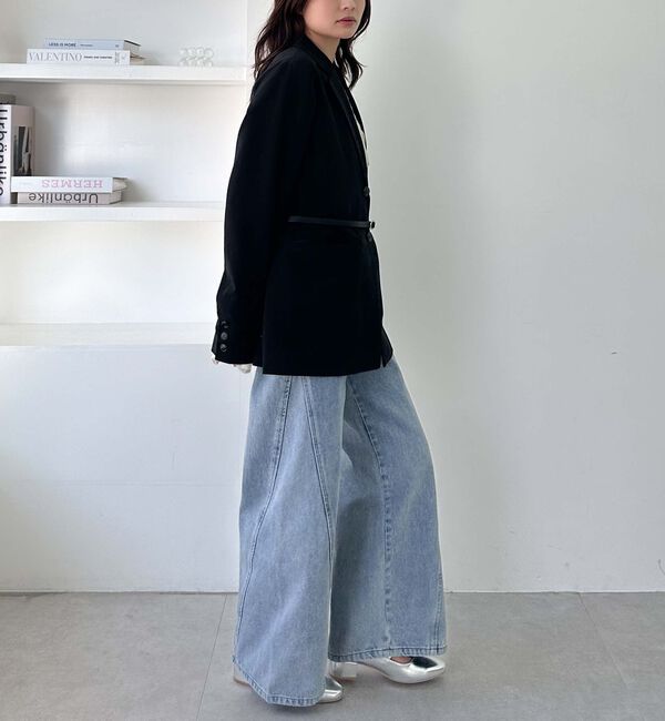 archives「【ＳＥＴＵＰ対応】ウエストベルトテーラードジャケット」|テーラードジャケット|