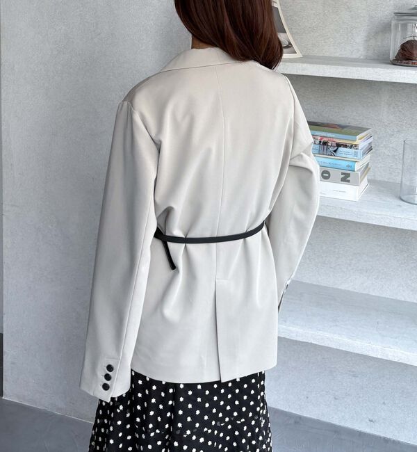 archives「【ＳＥＴＵＰ対応】ウエストベルトテーラードジャケット」|テーラードジャケット|