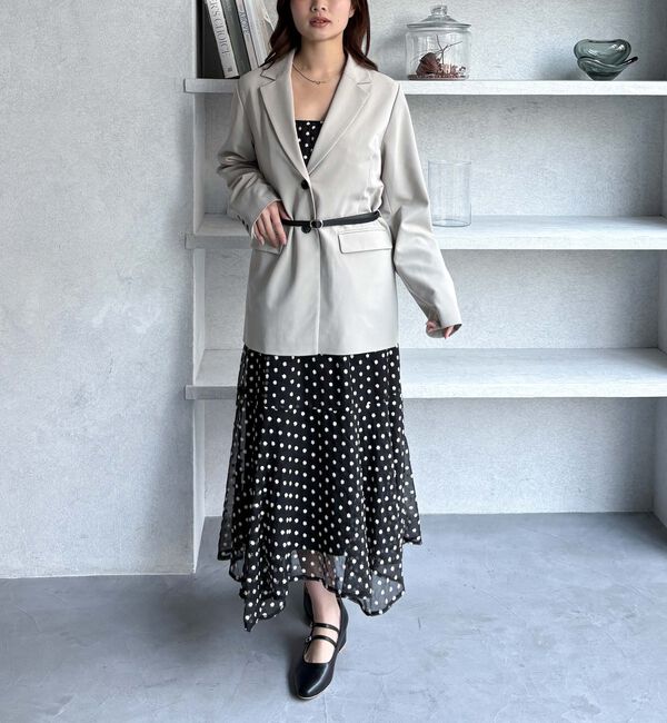 archives「【ＳＥＴＵＰ対応】ウエストベルトテーラードジャケット」|テーラードジャケット|