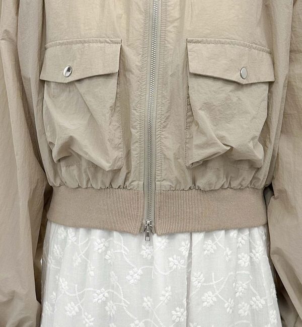 archives「オフショルブルゾン」|テーラードジャケット|