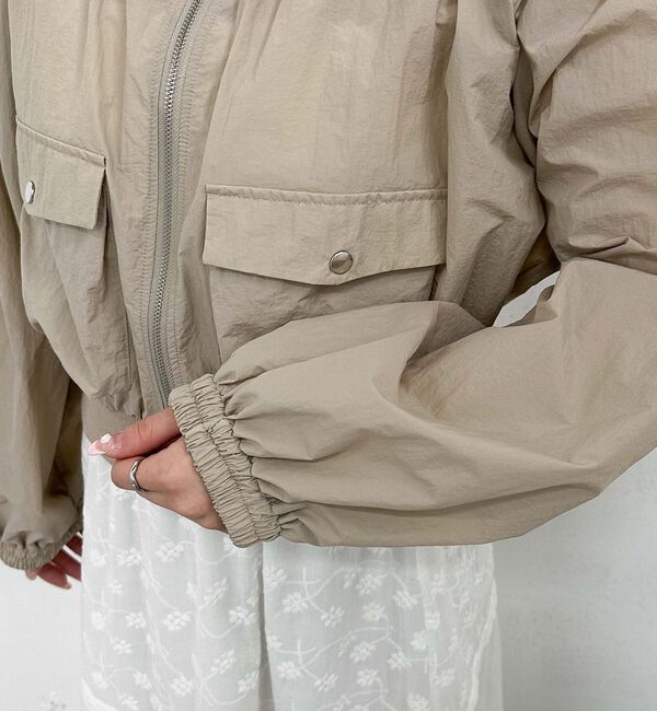 archives「オフショルブルゾン」|テーラードジャケット|