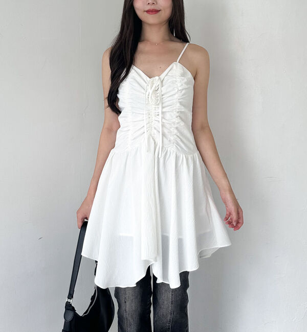 archives「ドロストイレヘムミニキャミワンピース」|チュニック|