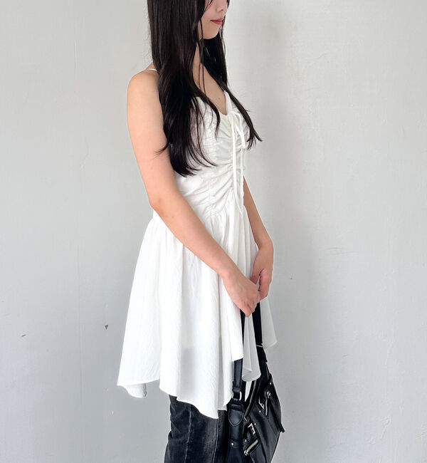 archives「ドロストイレヘムミニキャミワンピース」|チュニック|