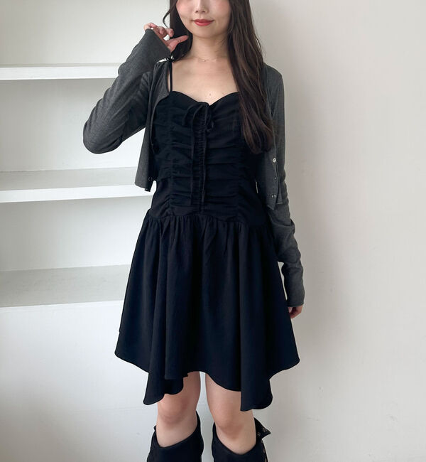 archives「ドロストイレヘムミニキャミワンピース」|チュニック|