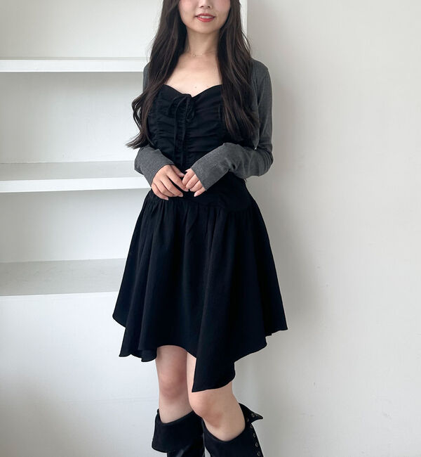 archives「ドロストイレヘムミニキャミワンピース」|チュニック|