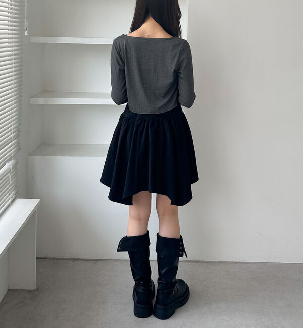 archives「ドロストイレヘムミニキャミワンピース」|チュニック|