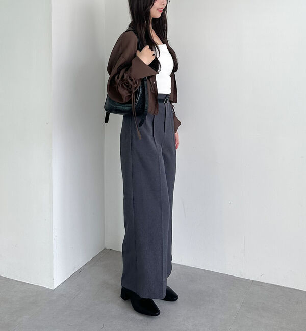 archives「ドロストスリーブショートシャツ」|シャツ・ブラウス|