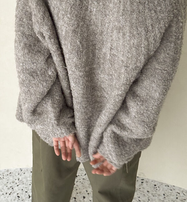 Doux archives「ブーグレーニットスキッパーカーディガン」|カーディガン|