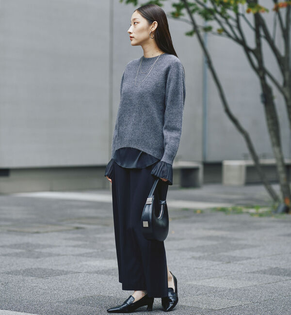 Doux archives「プリーツスリーブブラウス」|シャツ・ブラウス|