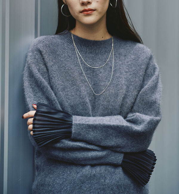 Doux archives「プリーツスリーブブラウス」|シャツ・ブラウス|