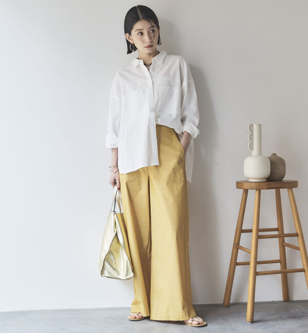 Doux archives「コットンリネンシャツ」|シャツ・ブラウス|