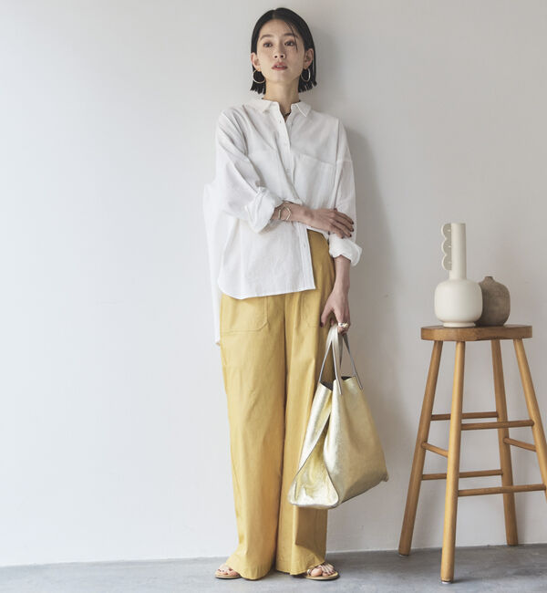 Doux archives「コットンリネンシャツ」|シャツ・ブラウス|