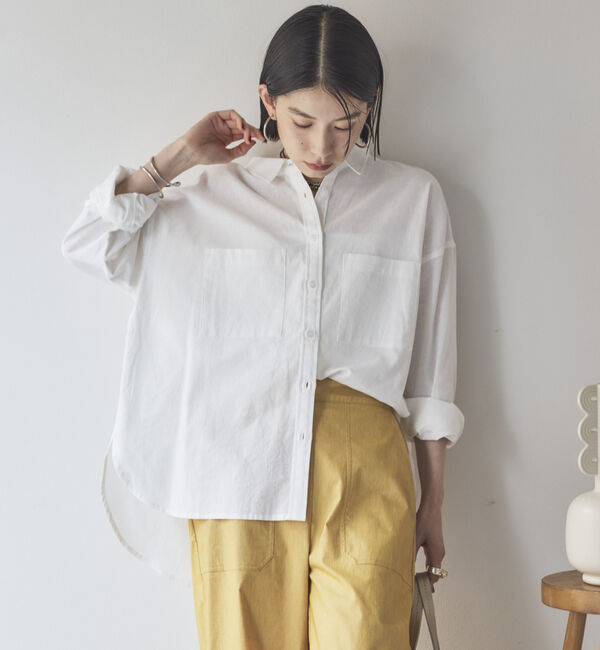 Doux archives「コットンリネンシャツ」|シャツ・ブラウス|