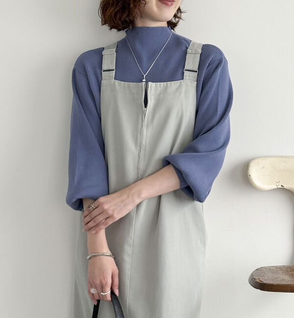 Doux archives「ボリュームスリーブニット」|ニット・セーター|BLUE