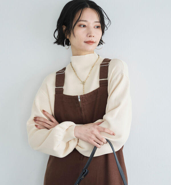 Doux archives「ボリュームスリーブニット」|ニット・セーター|IVORY