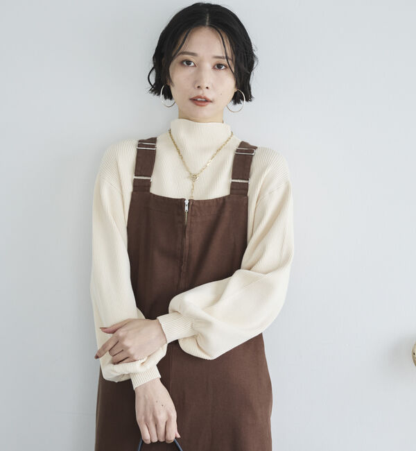 Doux archives「ボリュームスリーブニット」|ニット・セーター|