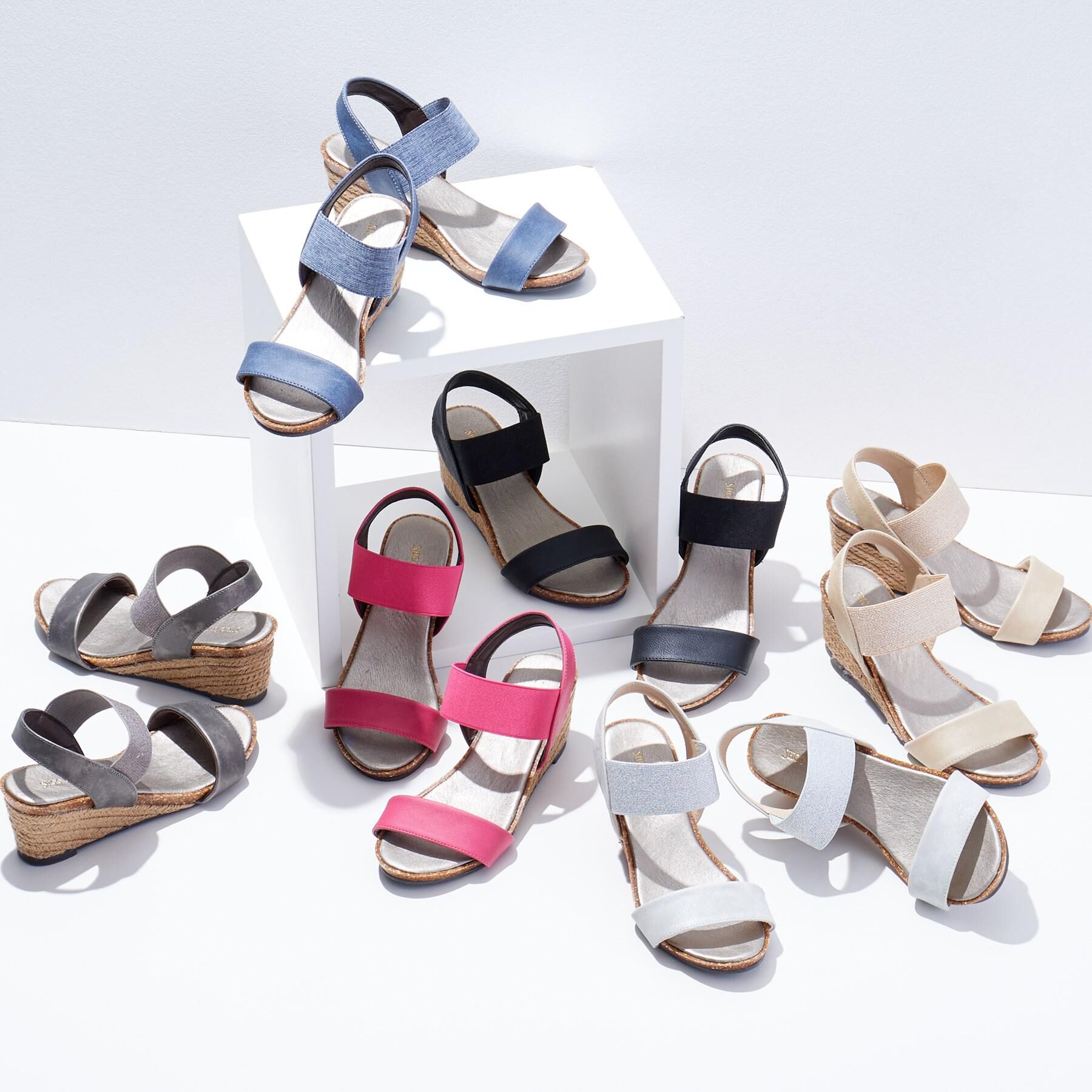 SHOO･LA･RUE「【高レビュー/累計販売35万足突破】片手ではけるサンダル シューダル 25SS」|サンダル|