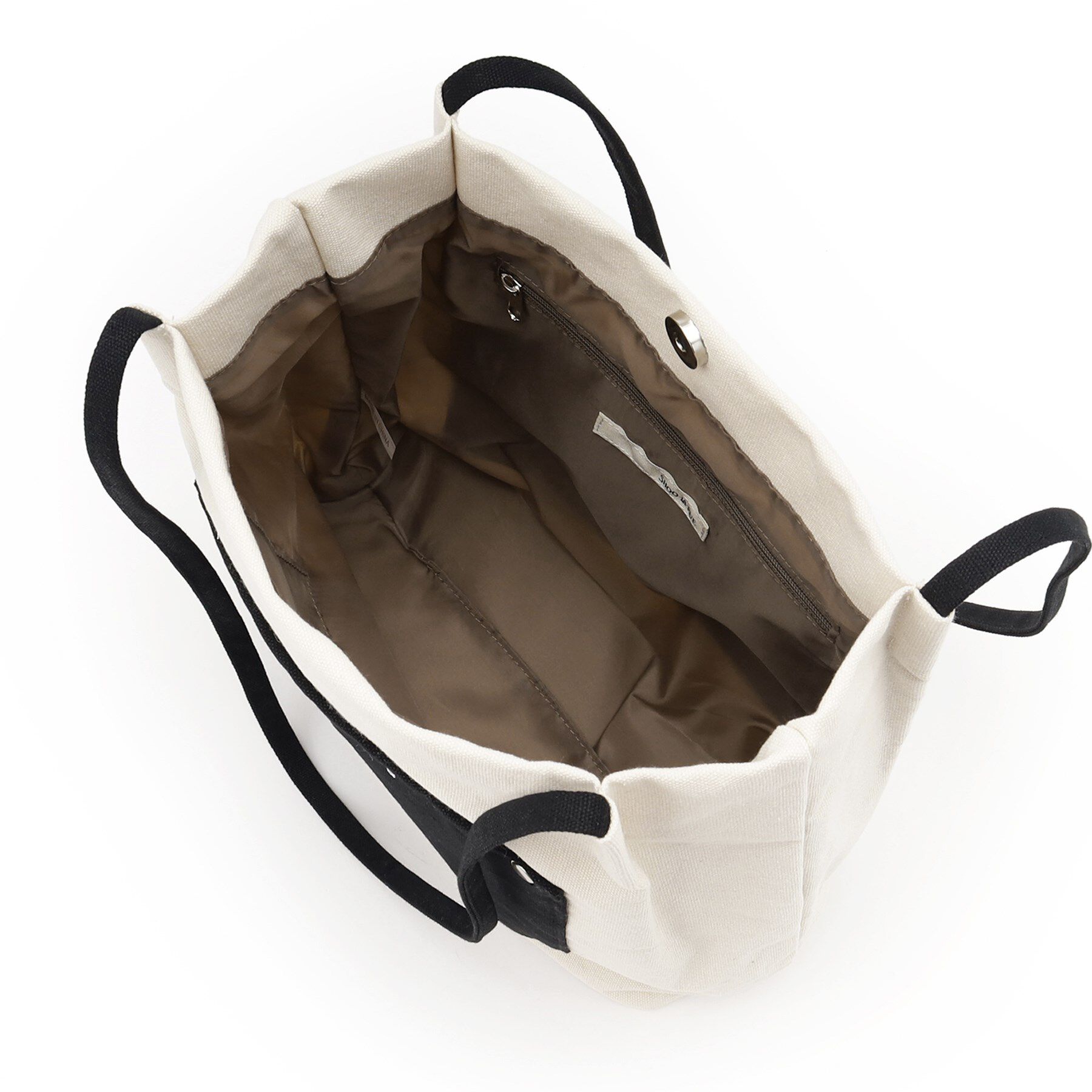 SHOO･LA･RUE「シンプルだから使いやすい つまみハンドル帆布トートバッグ」|トートバッグ|