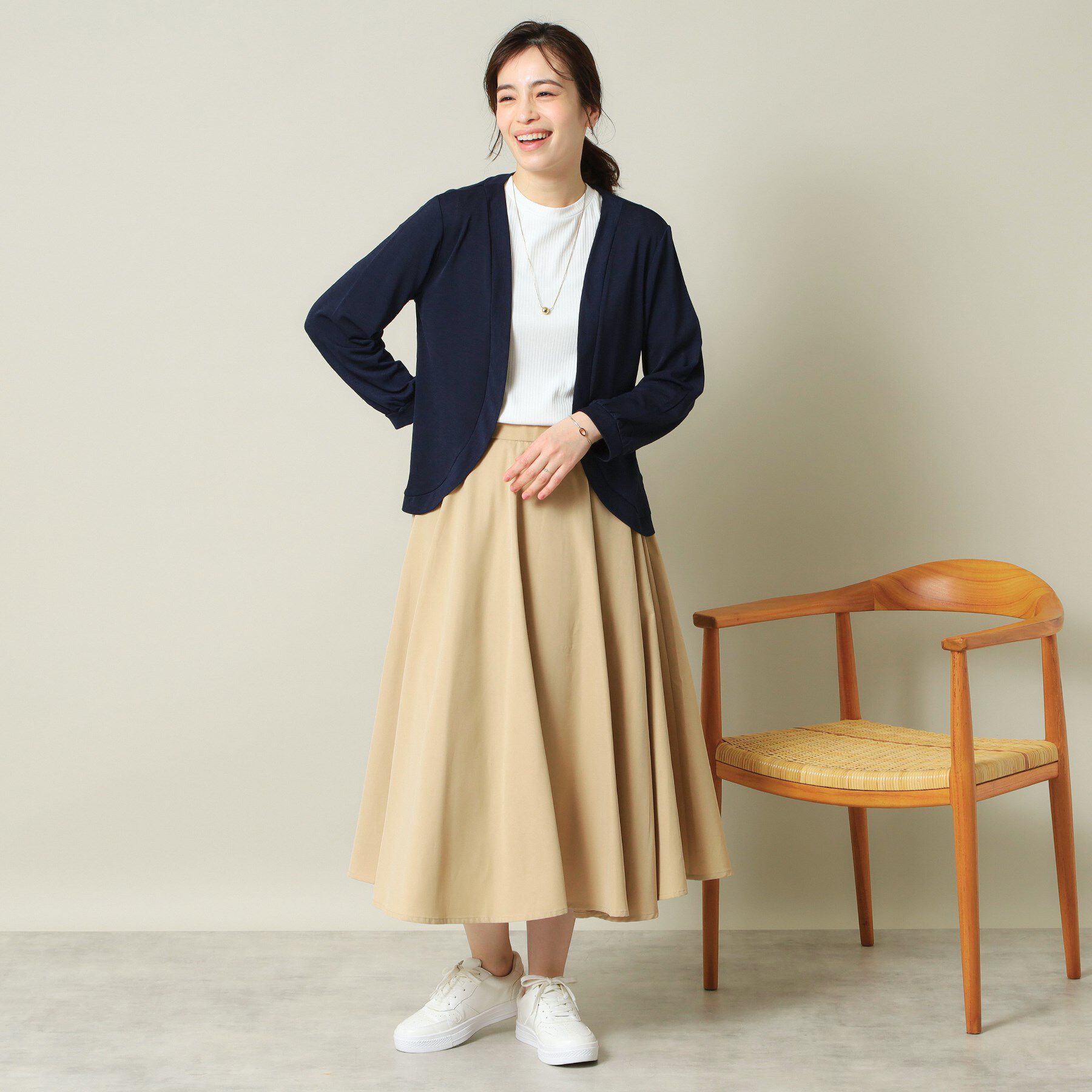 ITS&rsquo;DEMO「【UVカット／手洗い可】 ボレロ」|カーディガン|